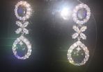 18KT White Gold Filled Earrings