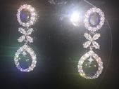 18KT White Gold Filled Earrings
