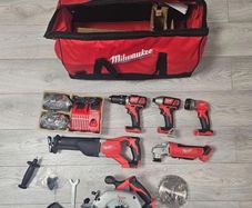 Milwaukee M18 Combination set with 6 tools