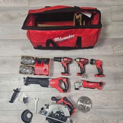 Milwaukee M18 Combination set with 6 tools