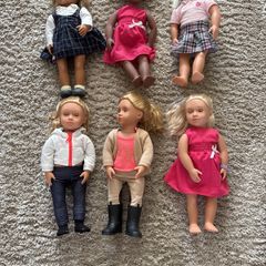 Our Generation dolls x 6