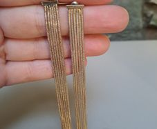 Earrings hanging