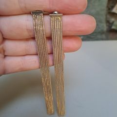 Earrings hanging