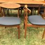 Mid Century Vintage Ib Kofod Larsen Signature Danish Range Dining Set Image 9