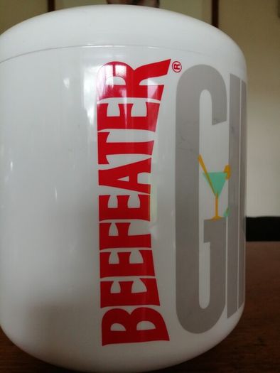 Vintage Beefeater Gin Ice Bucket Made in England