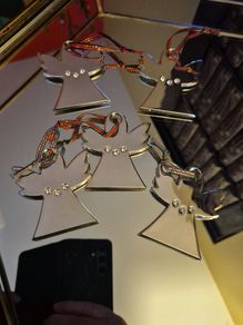 Newbridge Silver Christmas Decorations Angels