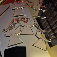 Newbridge Silver Christmas Decorations Angels