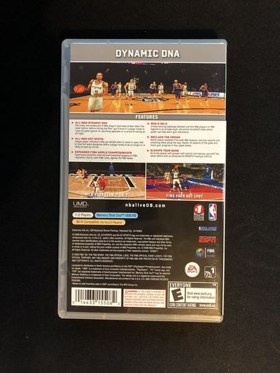 Nba Live 09 Psp