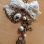 Gold Necklace with Charms Image 2