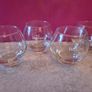 A Set of 4 Hennessy Cognac Glasses Branded with the Hennessy Cognac Logo Image 3