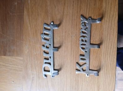 brass key hangers