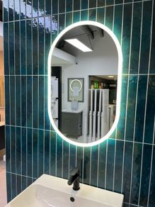 EX Display Tavistock Aster Pill LED bathroom mirror