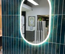 EX Display Tavistock Aster Pill LED bathroom mirror