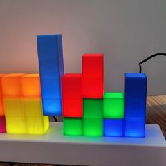 Tetris lamp