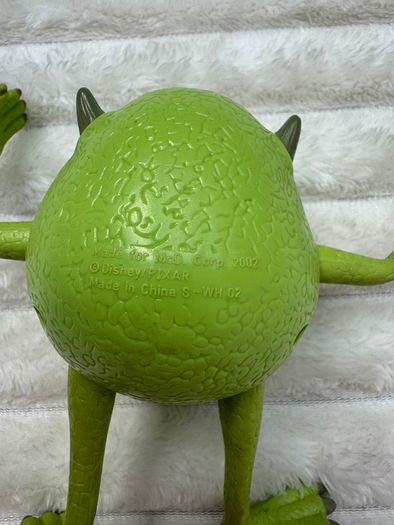 2002 Mike Wazowski approx. 13 cm. McDonald's Disney Monsters Inc CAN'T STAND Used Please see photos