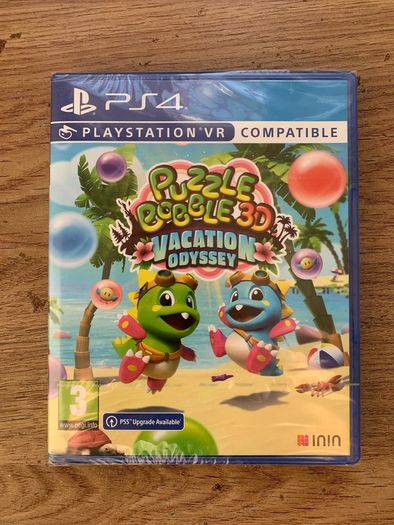 Puzzle Bobble 3D Vacation Odessey ps4 (new sealed)