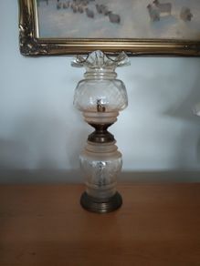 Vintage electric table lamp