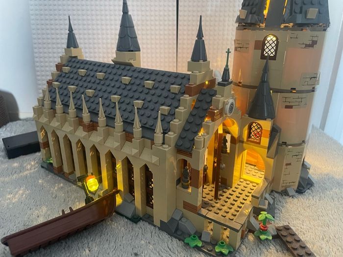Huge Lego harry potter collection + light kit on Great hall set