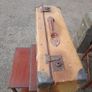 Vintage Suitcase with Railway Labels Image 3