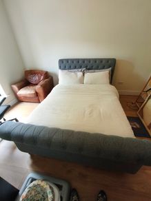 Ez living Sleigh Bed