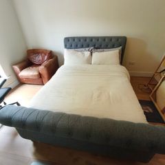 Ez living Sleigh Bed