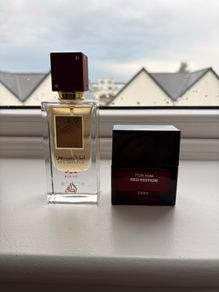 Lattafa Ana Abiyedh Rouge EDP 60 ml + Zara For Him Red Edition EDP 50 ml