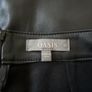 Oasis faux leather A-line skirt size 10 Image 3
