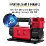 BRAND NEW 12V Air Compressor Car Inflator Pump 150PSI Single Cylinder RV Motorcycle Tire Air Pump Portable Tire Pump Car Accessories Image 4