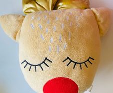 Christmas reindeer cushion or pillow