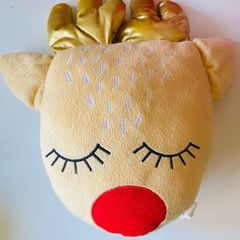 Christmas reindeer cushion or pillow