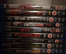 WWE/WWF : Blu-Ray/Dvd Collection