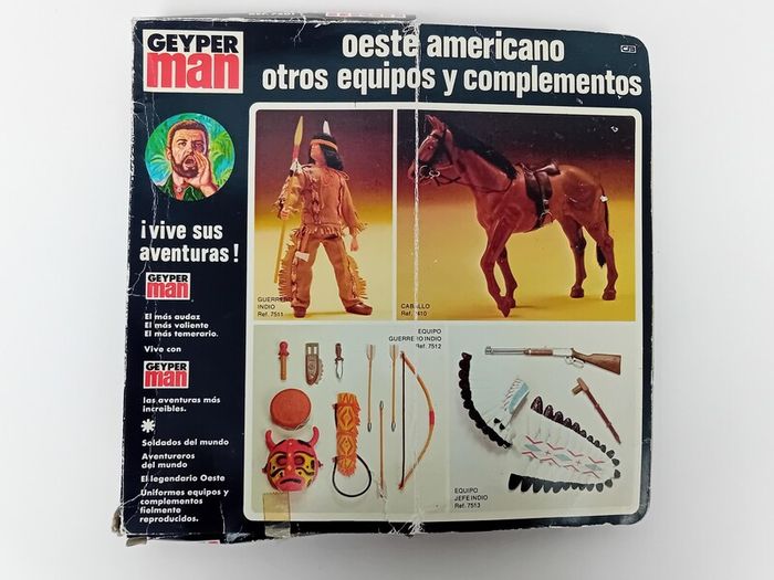 Geyper Man Cowboy Outfit and Equipment Boxed