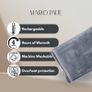 Rechargeable Electric Hot Water Bottle - Fast & Portable Heating for Hand & Body Warmers & Pain Relief, Hand Warmer with Soft Durable Grey Heating Pad Image 5
