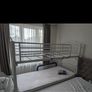 wardrobe, bunk bed, cot & bin Image 4