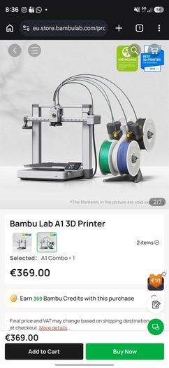 Bambu Labs A1 Combo