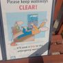 2 x framed safety pictures for ESB illustrated images,,,buyer collects, nice for any advertising wall display,,one glass broke on one picture,but can be easy replace ,,sold as seen,I reckon 80s 90s Image 4