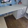 Loft bed and desk. Read description. Image 3