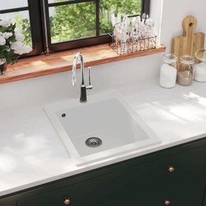 Kitchen Sink Single White