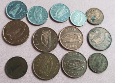 13 Irish Coins (26059)