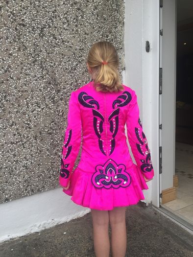 Irish dancing dress