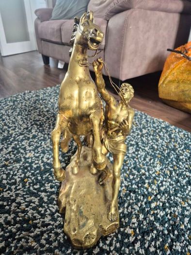 brass horse
