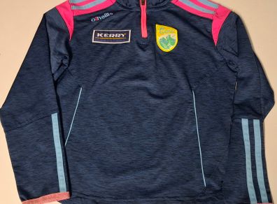 Kerry GAA O'Neills Gaelic Football Half Zip Jersey (Youths 7-8 Years) FREE POST