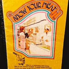 c1970s. Know Your Meat Booklet.