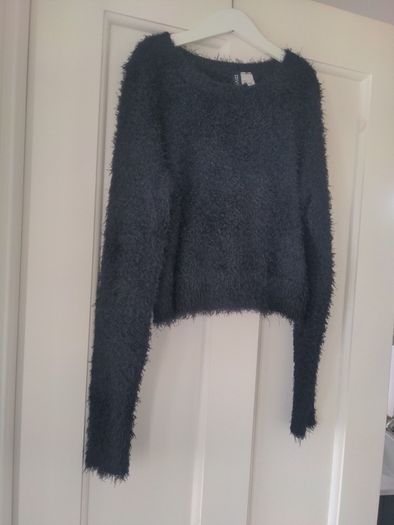 Super soft fluffy short jumper