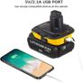 Adapter Converter for DEWALT 18V Tools 20V Max Lithium Ion Battery Power Bank Function Compatible Image 4