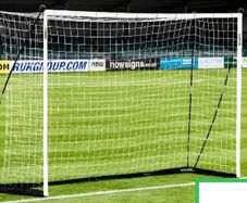 3m x 2m FORZA ProFlex Pop Up Futsal Football Goal and FORZA ProFlex Goal Base Weightx2