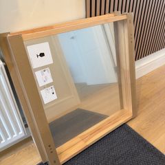 Ikea oak mirror