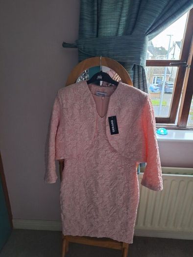 Pink Dress and Jacket.