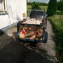 Single axle trailer . Image 3