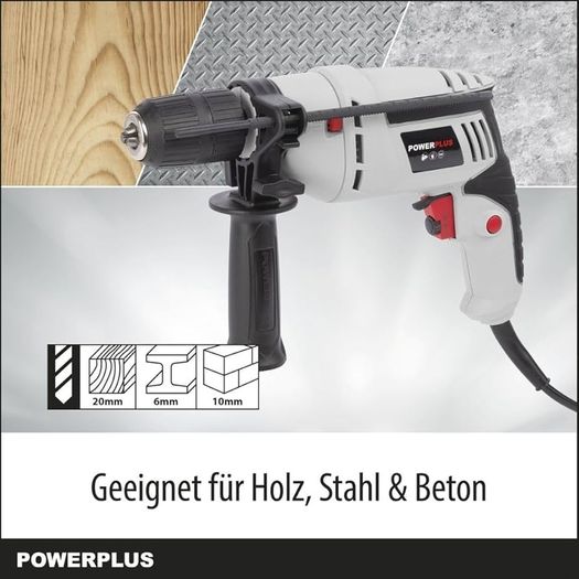 POWC10200 600w Electric Hammer Drill with Cable